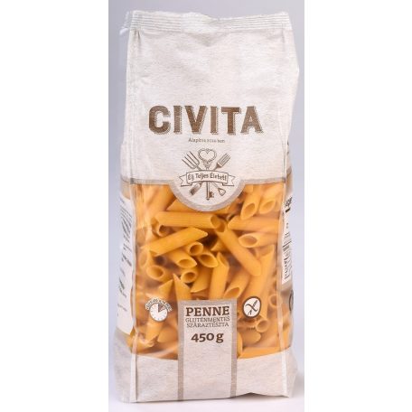 Civita kukoricatészta penne 450g