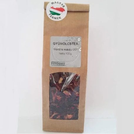 FitoDry gyümölcs tea feketeribizli ízű (ablakos) 100g