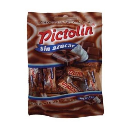 Pictolin cukormentes csokoládés ízesítésű tejszines cukorka 65g