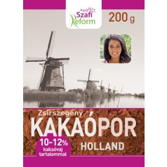   Szafi Reform holland kakaópor (10-12% kakaóvaj tartalom) 200g