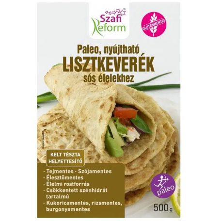 Szafi Reform Paleo nyújtható lisztkeverék sós ételekhez 500 g