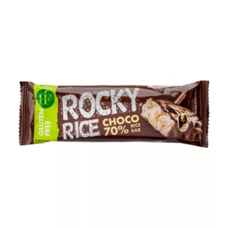Rocky Rice gluténmentes puffasztott rizs szelet étcsokis 18g 